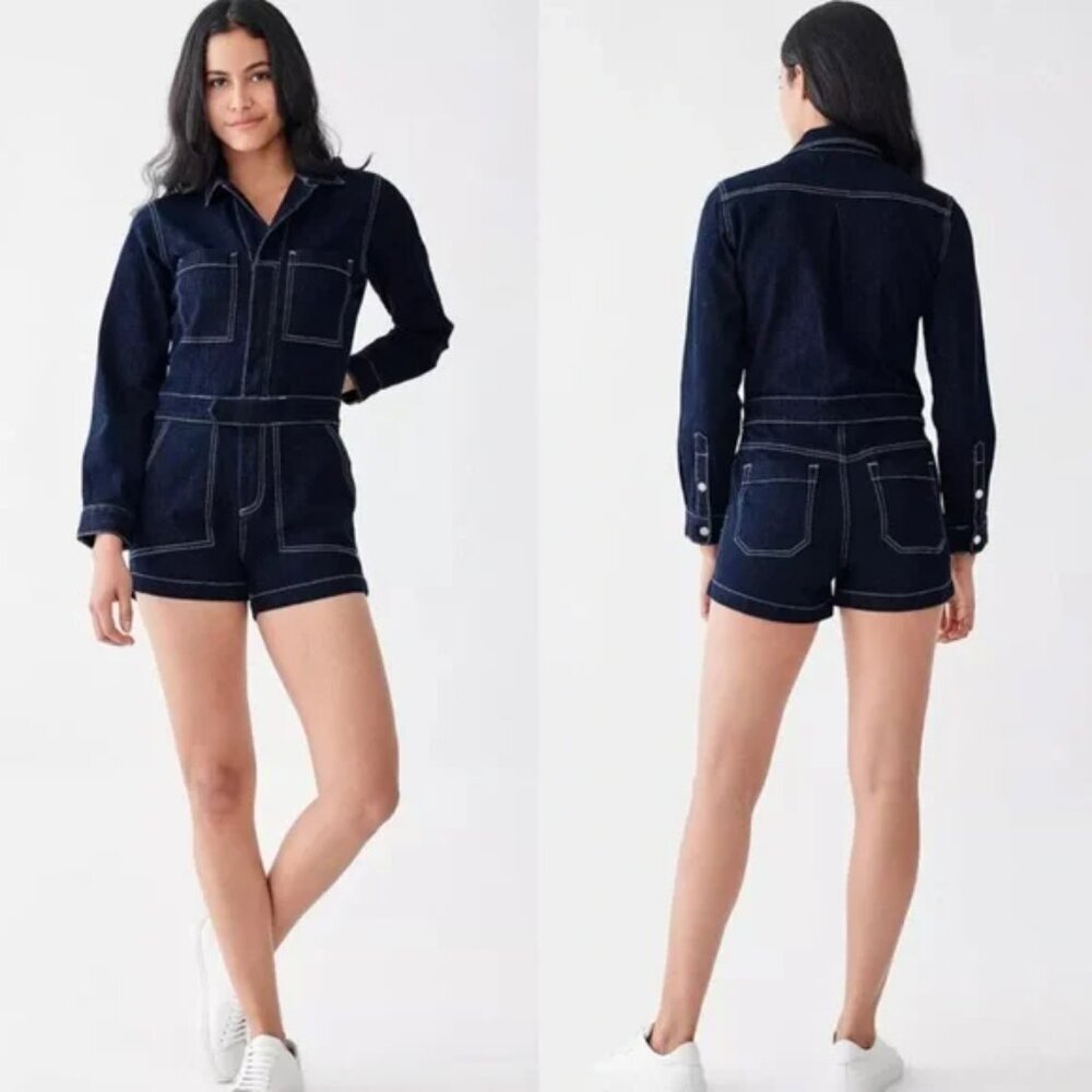 DL1961 Hannah Denim Romper Size Medium
